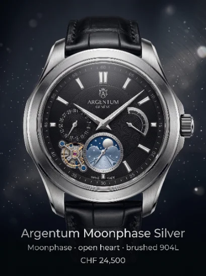 After Rain Moonphase Silver